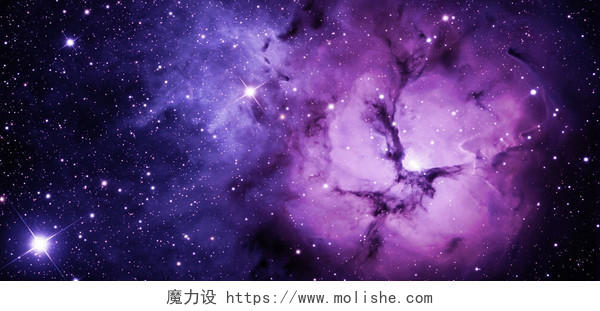 紫色科技太空星空背景图片素材